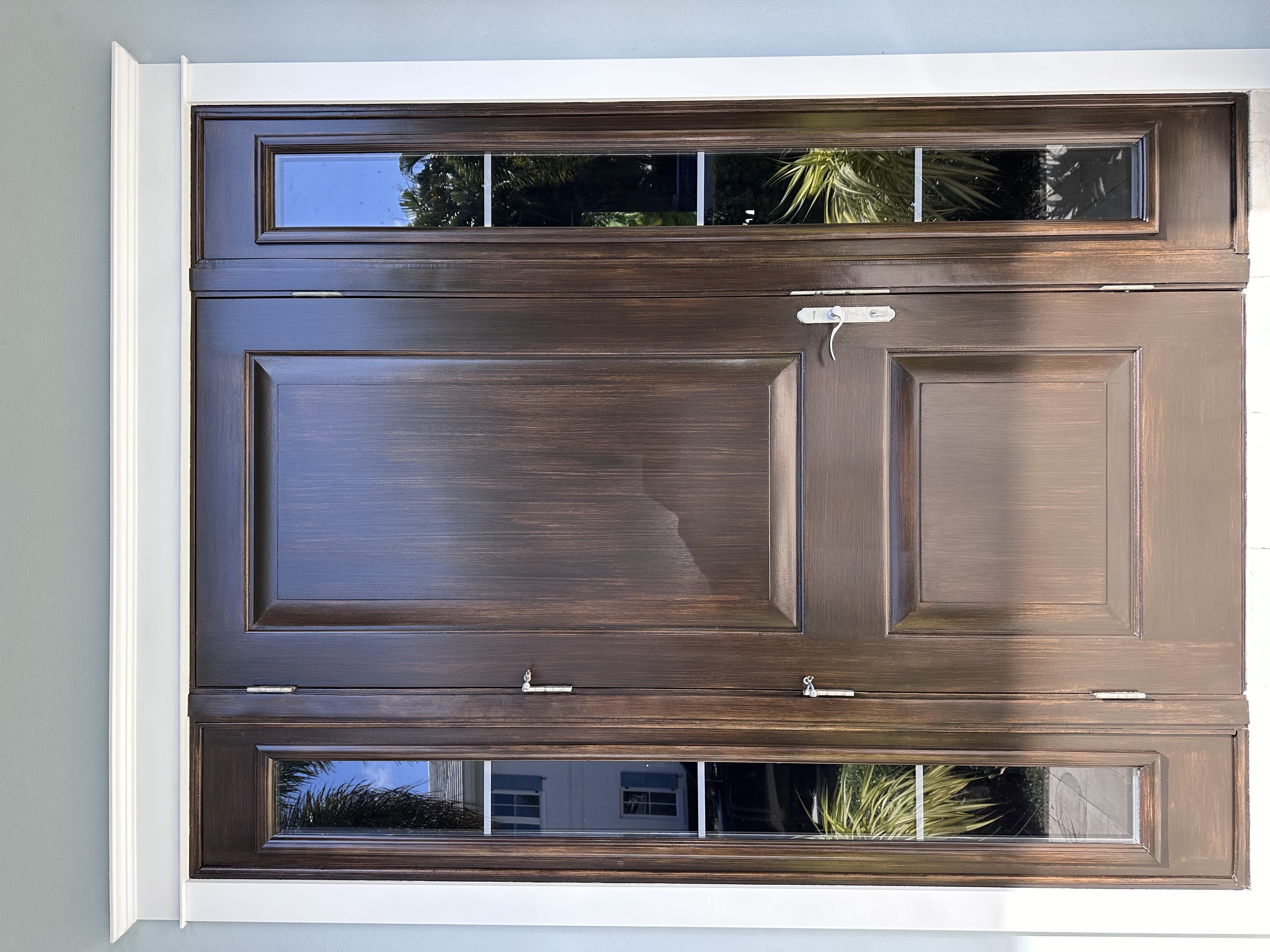 Decorative faux finish wall
